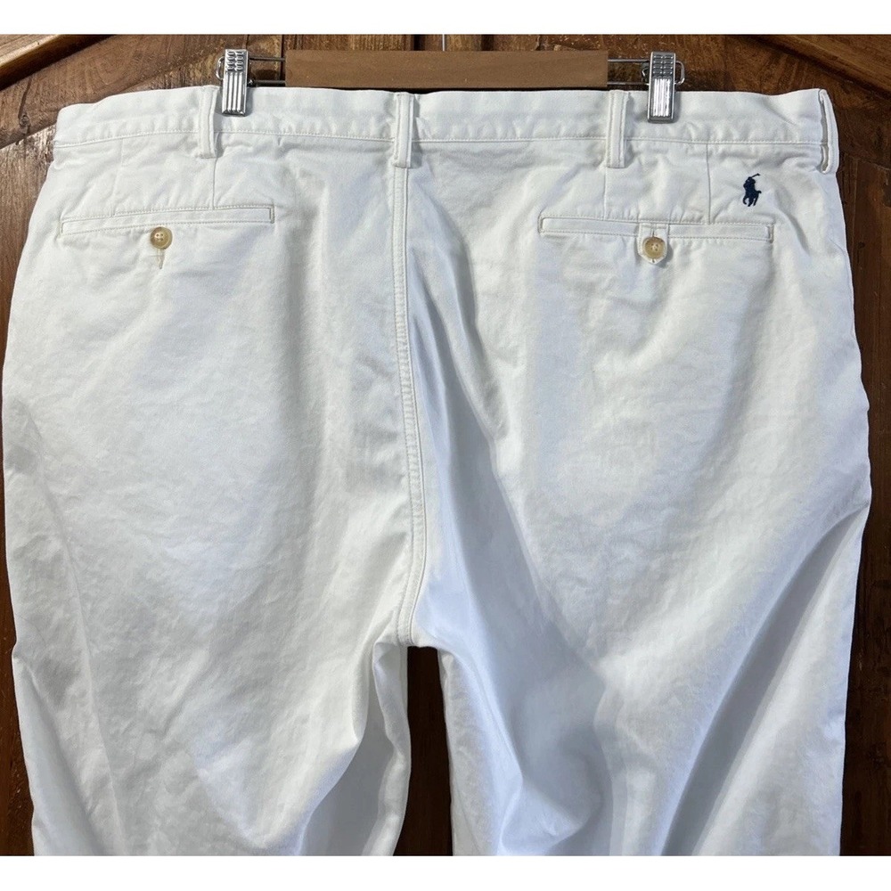 Mens Polo Ralph Lauren Stretch Classic Fit Chino Pants Sz 44 44x32  Cotton Twill